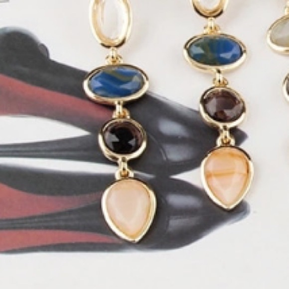 NEW!💙💎STATEMENT DROPS💎💙BEAUTIFUL CREATED GEMS! - Picture 3 of 8